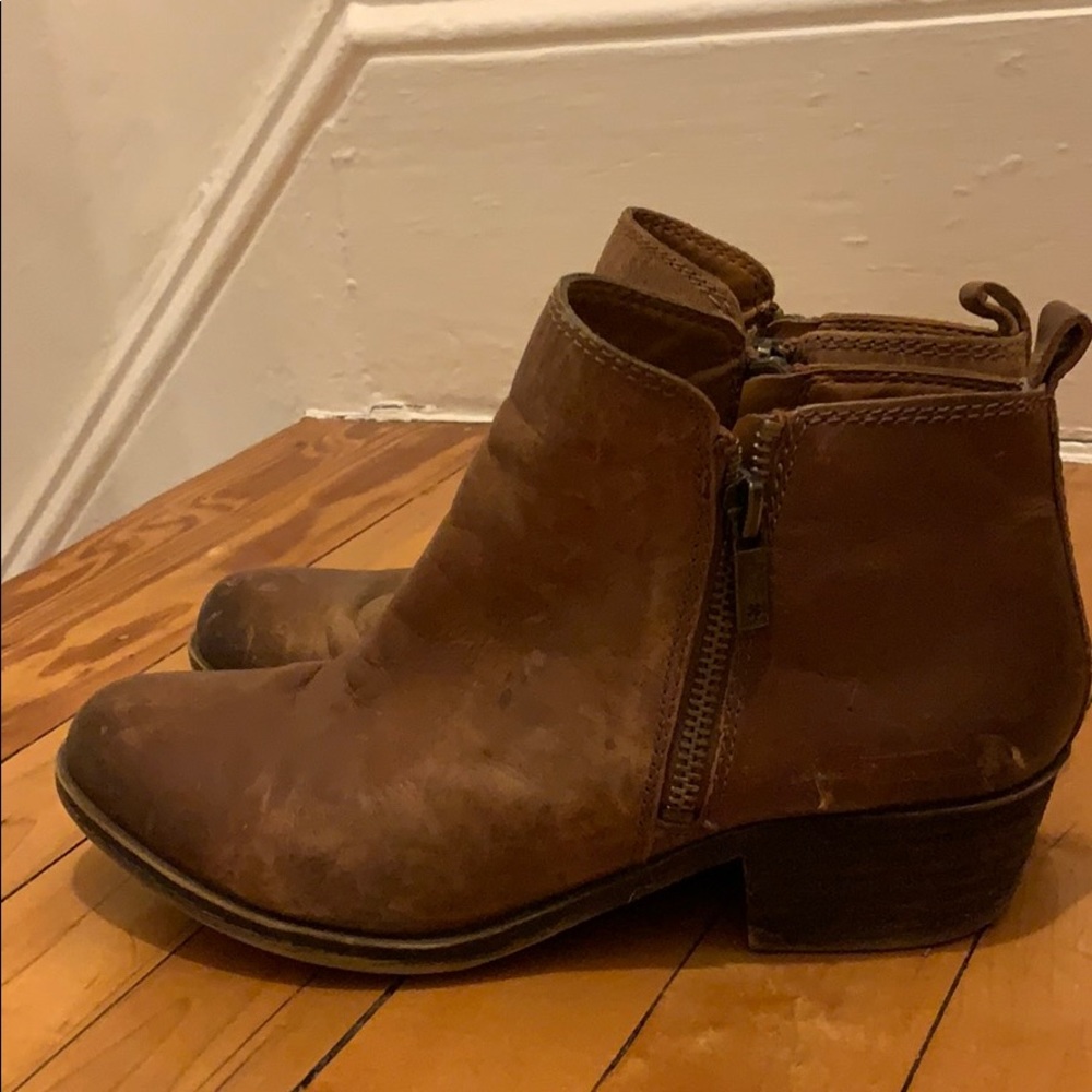 Lucky Brand Ankle Boots in Toffee